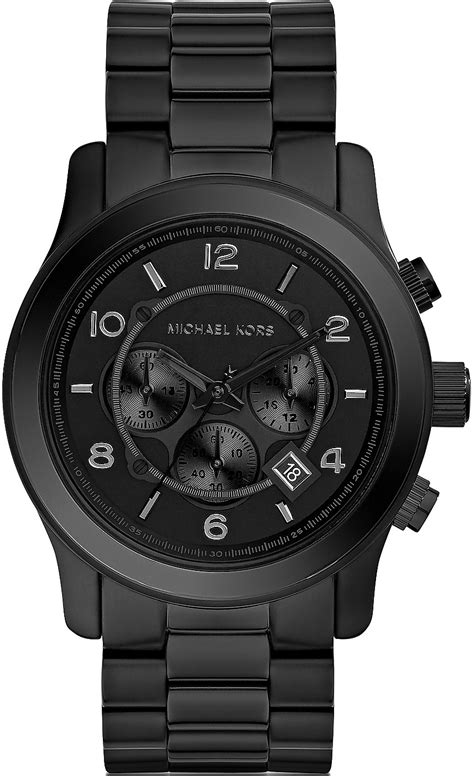 michael kors mens watches kohls|michael kors men's black watches.